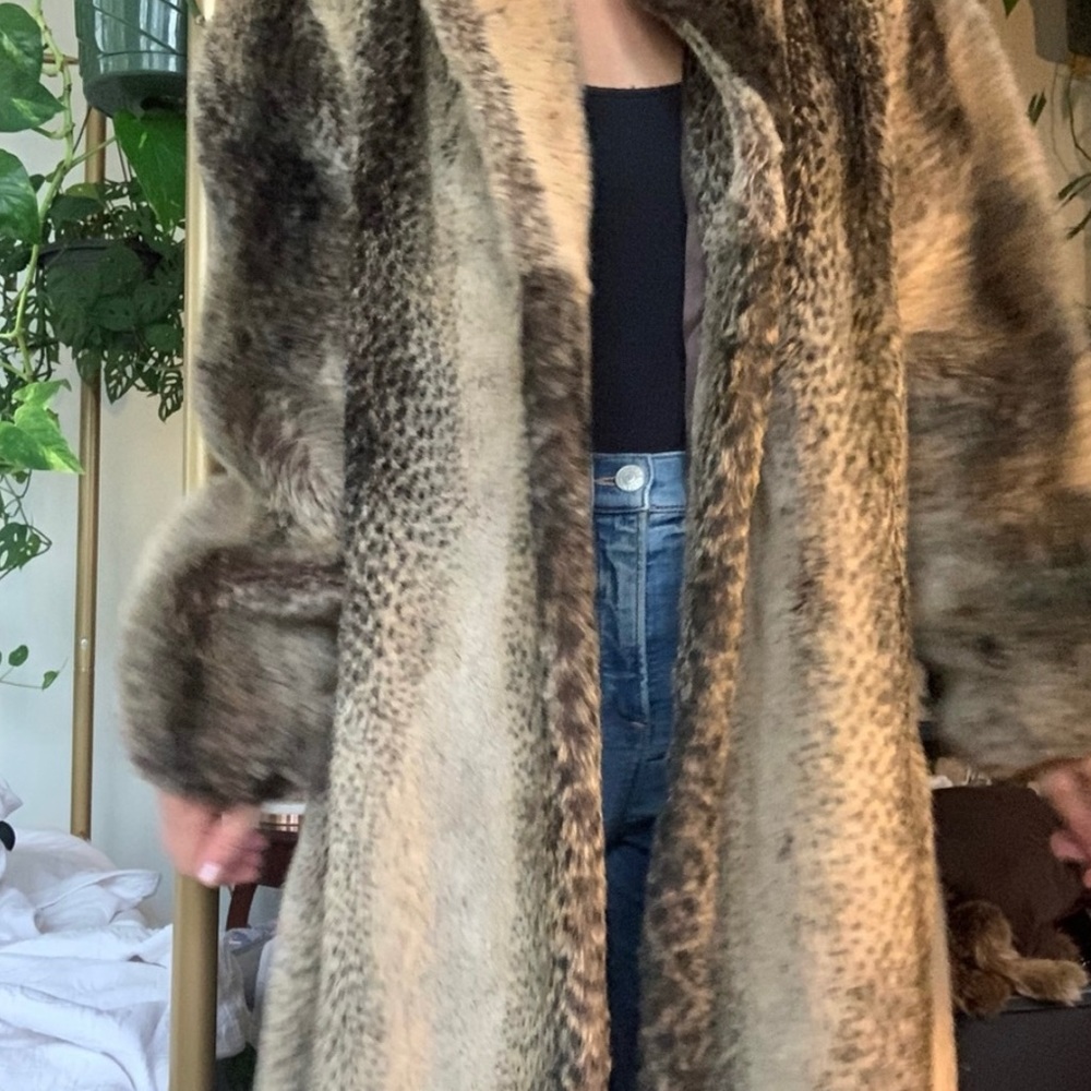 Vintage Faux Fur Coat